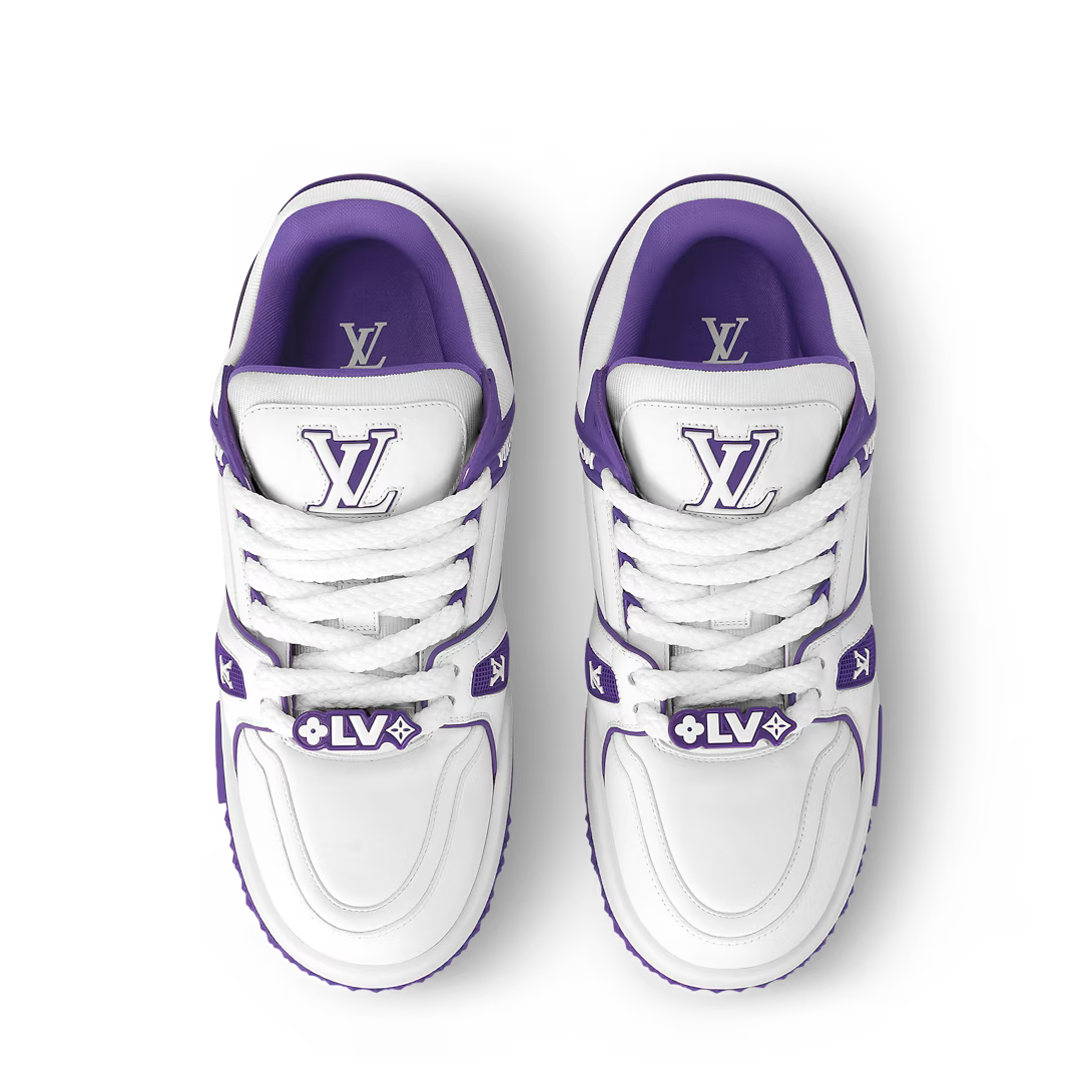LV Trainer Maxi Sneaker 'White Purple'