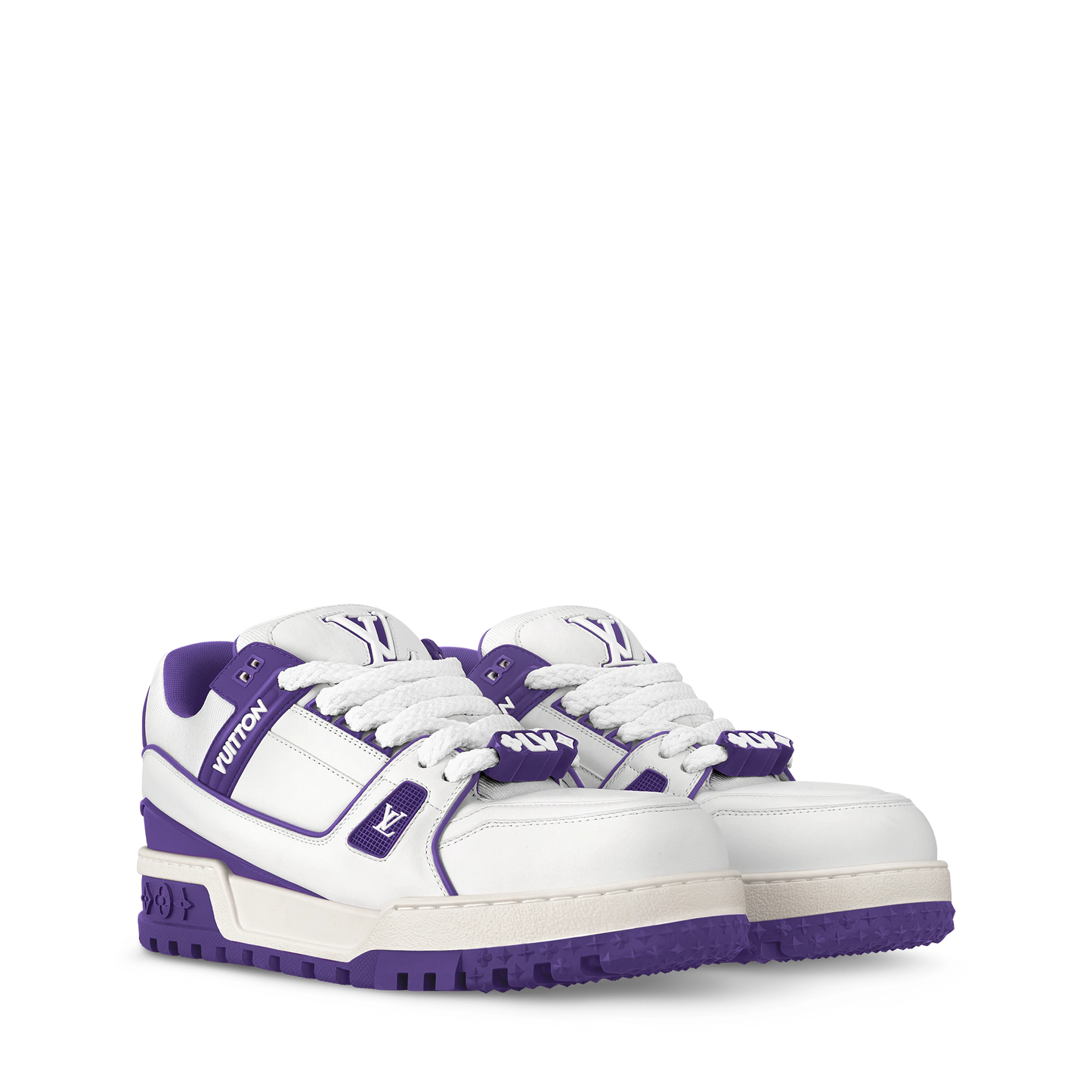 LV Trainer Maxi Sneaker 'White Purple'