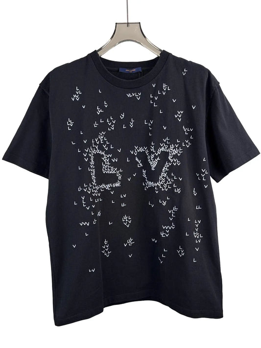 Louis Vuitton Plane Embroidery T-Shirt - Hypepieces