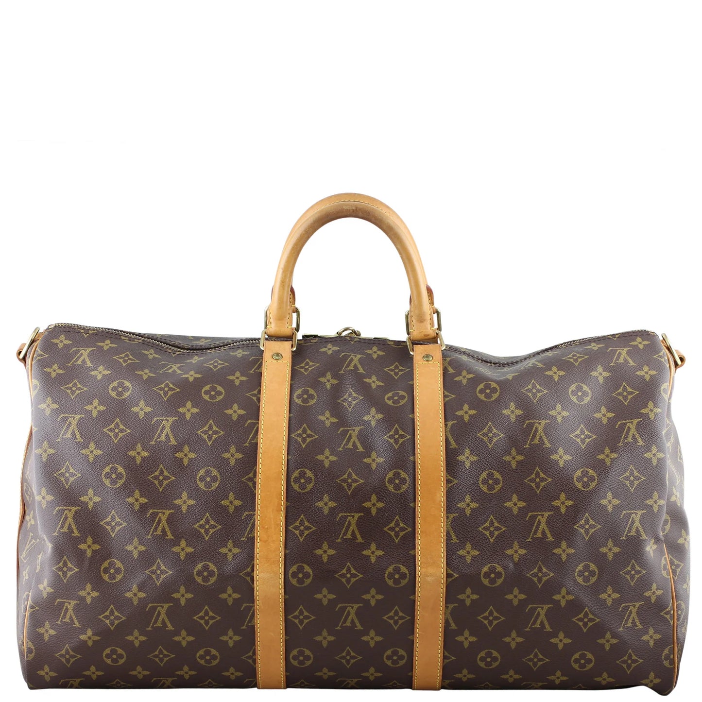 Louis Vuitton Vintage Keepall 55L Duffle Bag 'Brown'