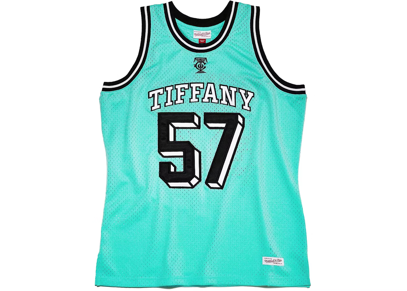 Tiffany & Co x Mitchell & Ness Basketball Jersey - Hypepieces