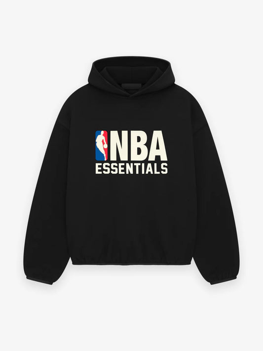 FOG Essentials x NBA Hoodie Black