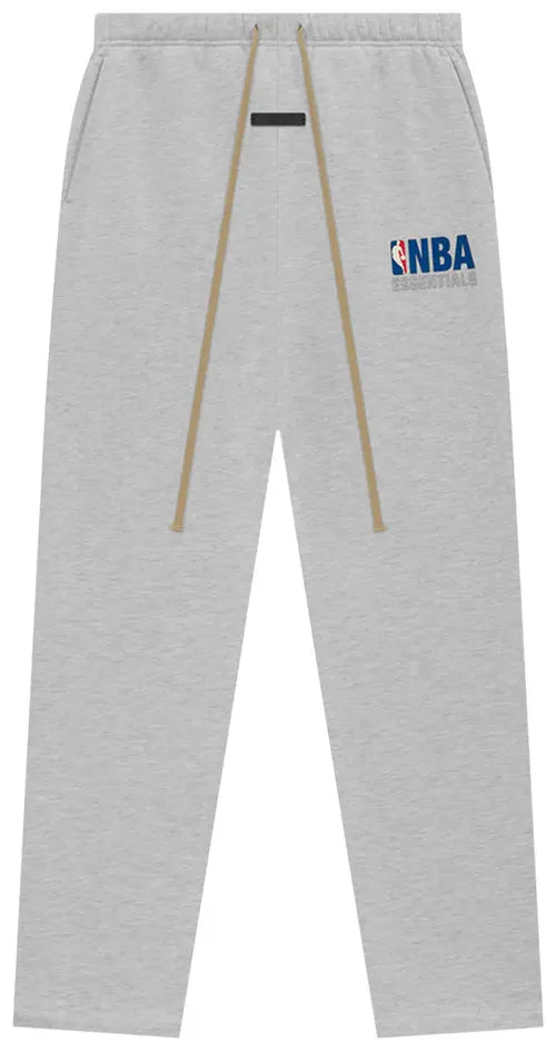 Fear of God Essentials x NBA Relaxed Sweatpant 'Light Heather' - Hypepieces