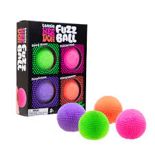 Needoh Fuzz Ball 4-Pack