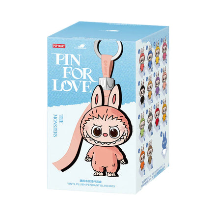 Pop Mart Labubu The Monsters Pin for Love Series Vinyl Plush Pendant (N-Z) Blind Box