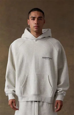 Essentials Hoodie Light Oatmeal - Hypepieces