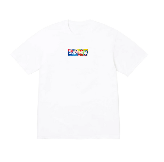 Olaoluslawn Box Logo Tee White