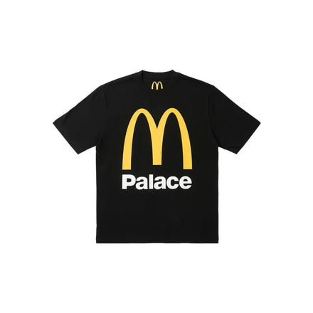 Palace x McDonalds Black Logo Tee