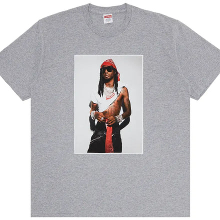 Supreme Playboi Carti Grey Tee