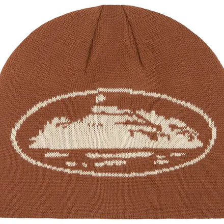 Corteiz Alcatraz Skully 'Brown'