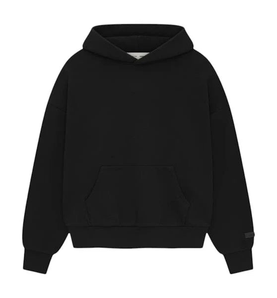 Fear Of God Essentials Classic Black/White Hoodie - Hypepieces