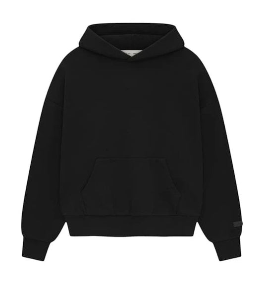 Fear Of God Essentials Classic Black/White Hoodie - Hypepieces