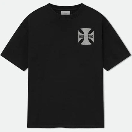 Rhude Boy Malibu Cross Tee 'Black' - Hypepieces