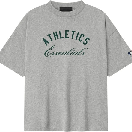 Fear of God Essentials Athletics 90s Tee 'Concrete Heather'