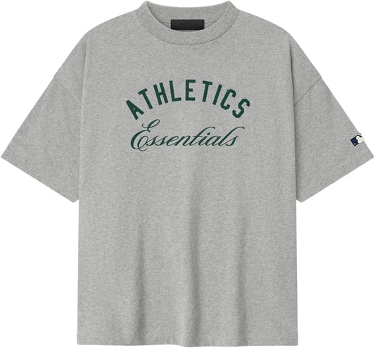 Fear of God Essentials Athletics 90s Tee 'Concrete Heather'