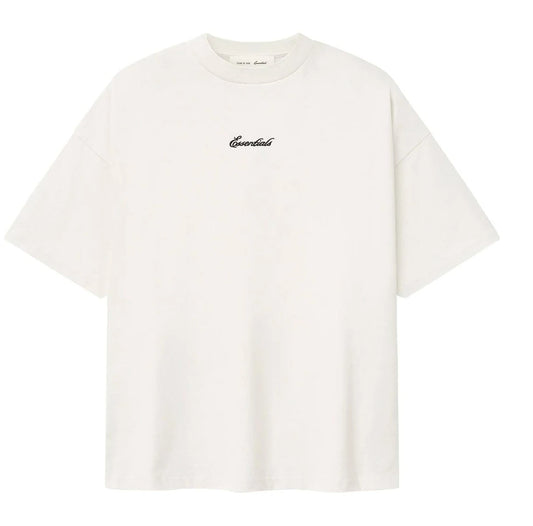 Fear Of God Essentials 90s Signature Tee 'Ivory' - Hypepieces