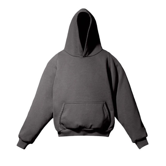 Yeezy Gap Balenciaga Shrunken Hoodie Grey