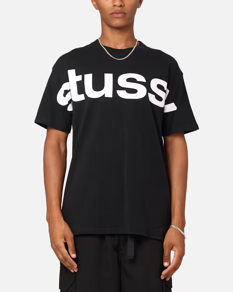 Stussy Big Logo Tee Black