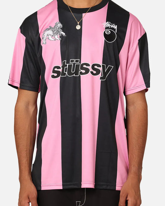 Stussy Football Jersey Pink