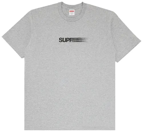 Supreme Motion Logo Tee 'Heather Grey'