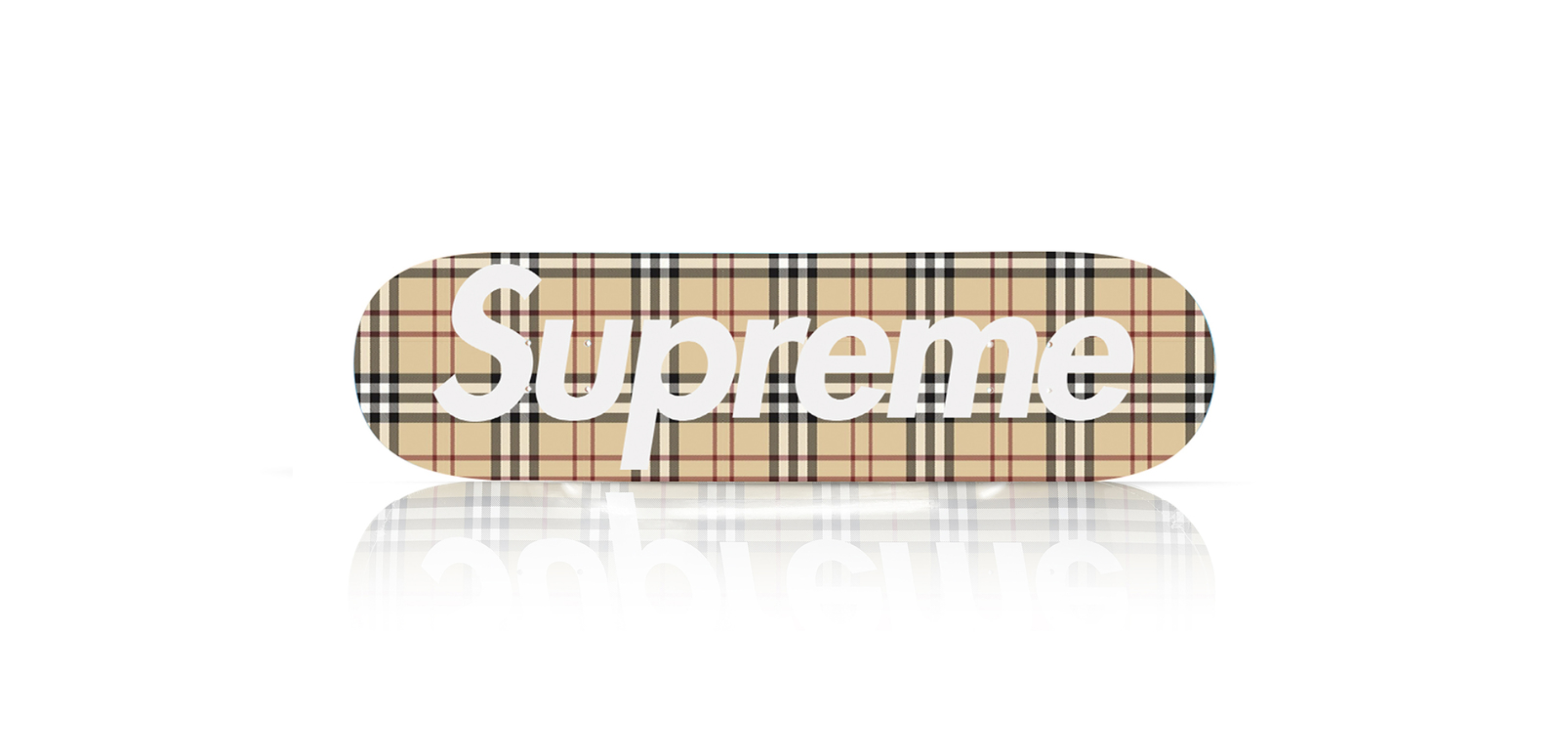 Supreme x Burberry Skate Deck – Hype Pieces