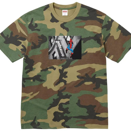 Supreme Spiderman Camo Tee