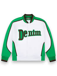 Denim Tears Track Jacket Green/White
