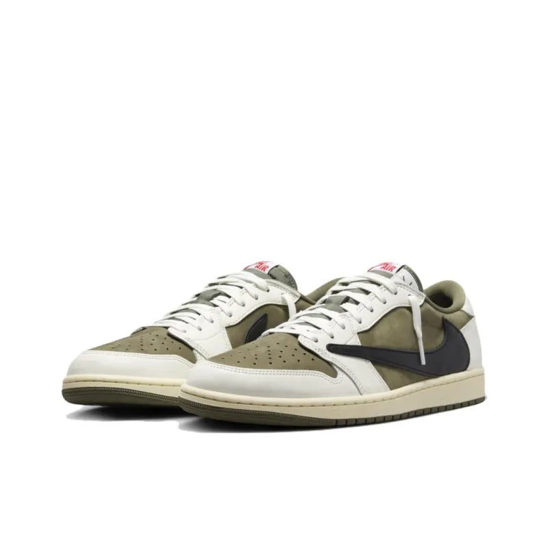 Travis Scott Jordan 1 Low Olive