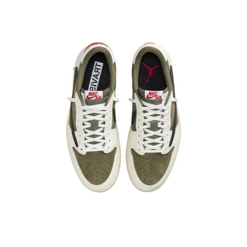 Travis Scott Jordan 1 Low Olive