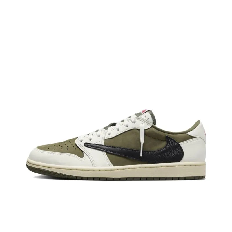 Travis Scott Jordan 1 Low Olive