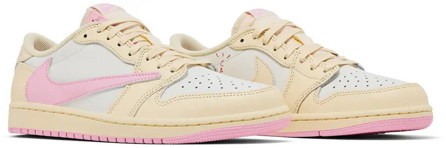 Travis Scott Jordan 1 Low Shy Pink - Hypepieces