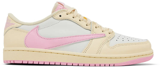 Travis Scott Jordan 1 Low Shy Pink - Hypepieces