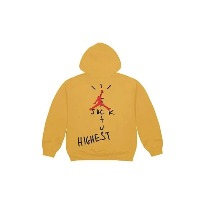 Travis Scott x Jordan Yellow Hoodie